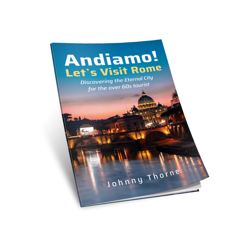 Andiamo! Let's Visit Rome mock-up book cover