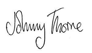 Johnny's signature