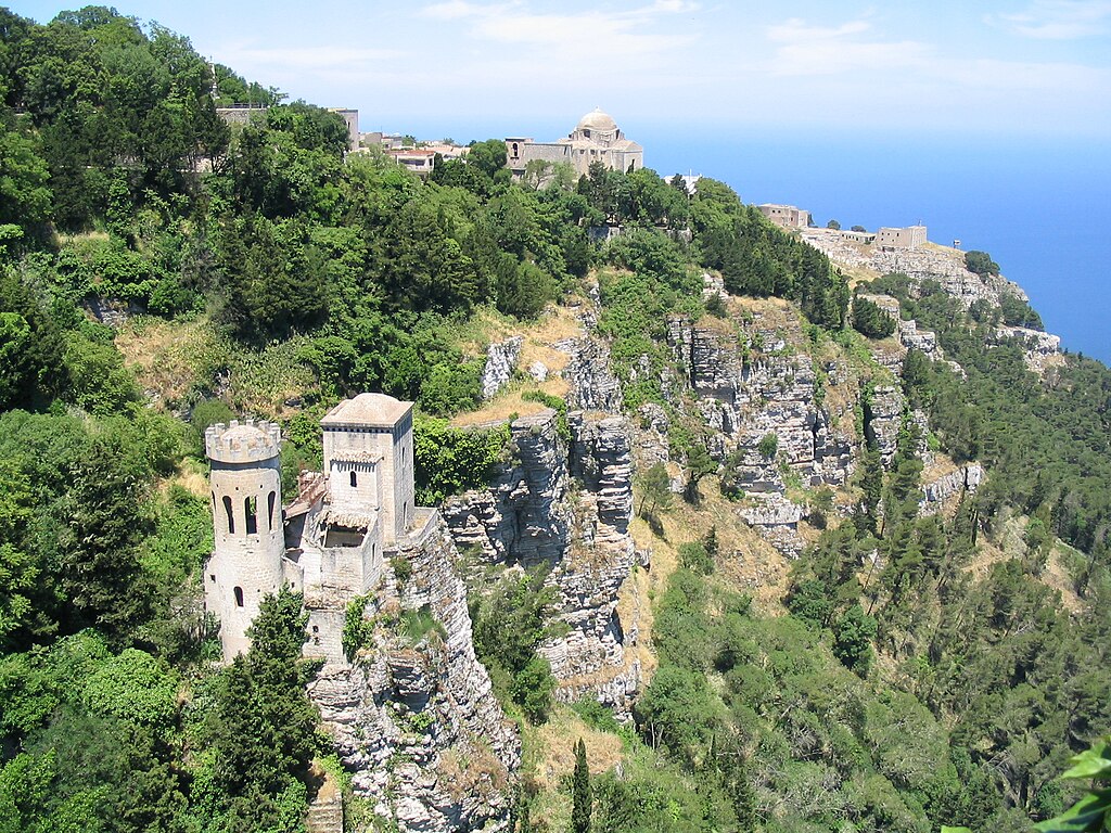 Torretta Pepoli. Erice, Sicily, Italy